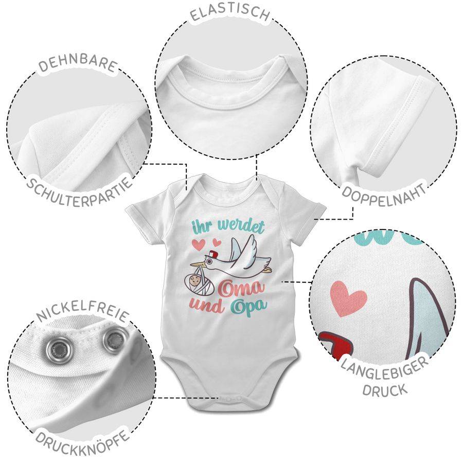 Shirtracer Ihr Werdet Oma Und Opa - Storch Shirts & Mehr Shirtracer