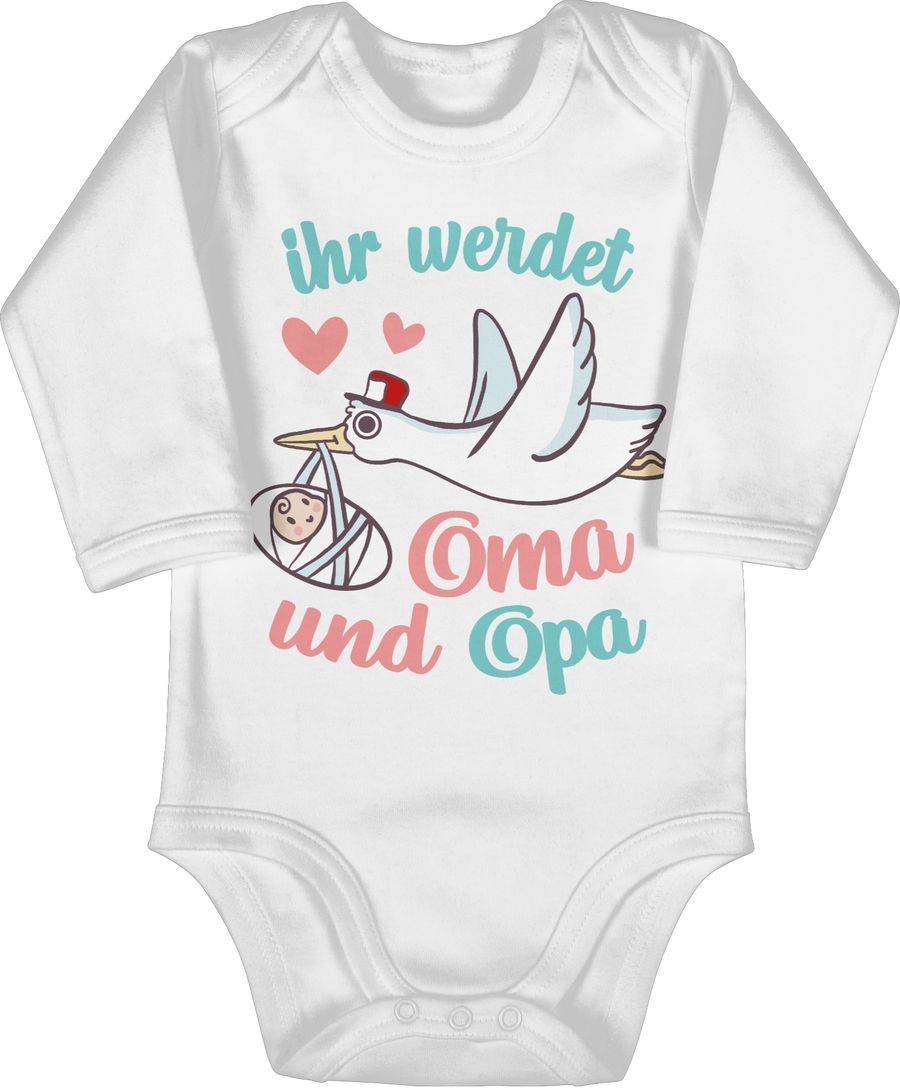 Shirtracer Ihr werdet Oma und Opa - Storch Shirts & Mehr Shirtracer