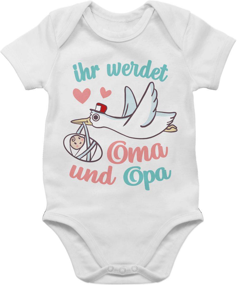 Shirtracer Ihr werdet Oma und Opa - Storch Shirts & Mehr Shirtracer
