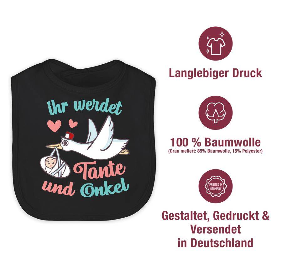 Shirtracer Ihr Werdet Tante Und Onkel - Storch: Tshirt Gym Bag Shirtracer