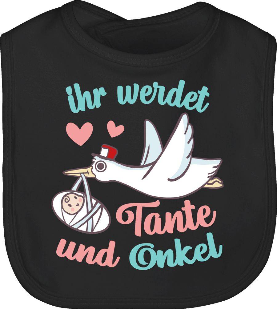 Shirtracer Ihr werdet Tante und Onkel - Storch: Tshirt Gym Bag Shirtracer