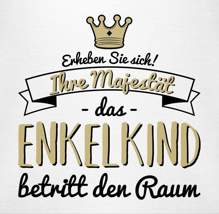 Shirtracer Ihre Majestät Das Enkelkind Betritt Den Raum: T-Shirt Rucksack Shirtracer