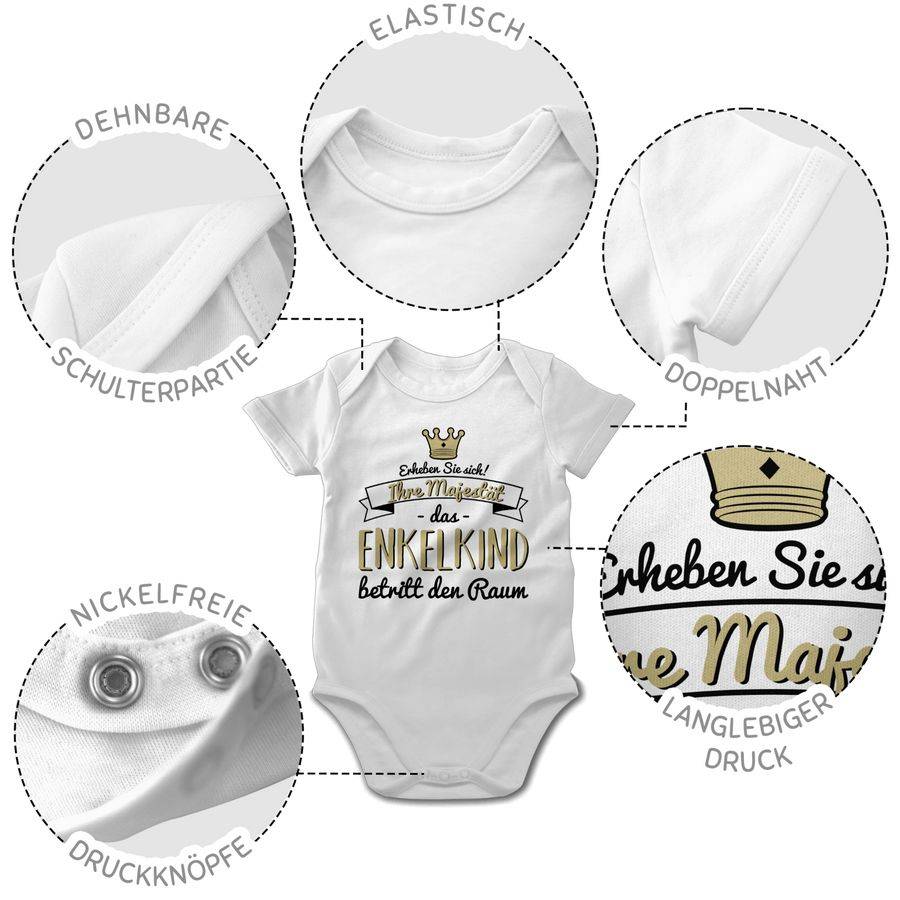 Shirtracer Ihre Majestät Das Enkelkind Betritt Den Raum: T-Shirt Rucksack Shirtracer