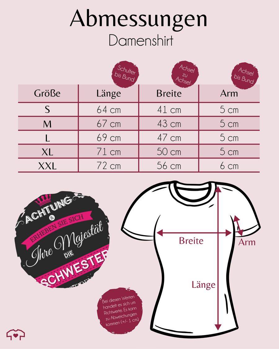Shirtracer Ihre Majestät Die Schwester Shirts & Mehr Shirtracer