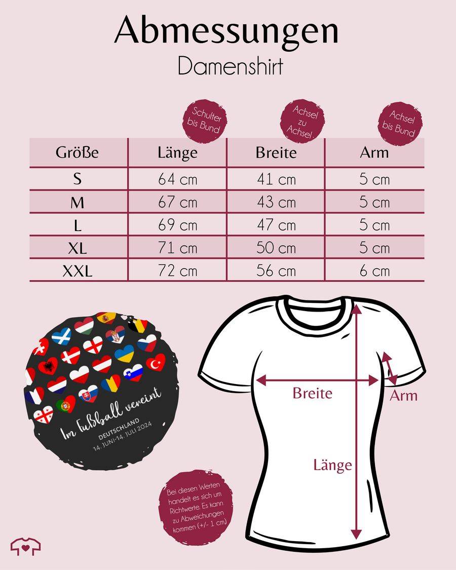 Shirtracer Im Fußball Vereint - Deutschland EM 2024 Länder |: T-Shirt Gym Bag Shirtracer
