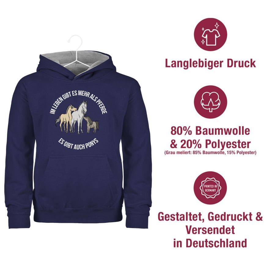 Shirtracer Im Leben Gibt Es Mehr Als Pferde: T-Shirt Rucksack Shirtracer