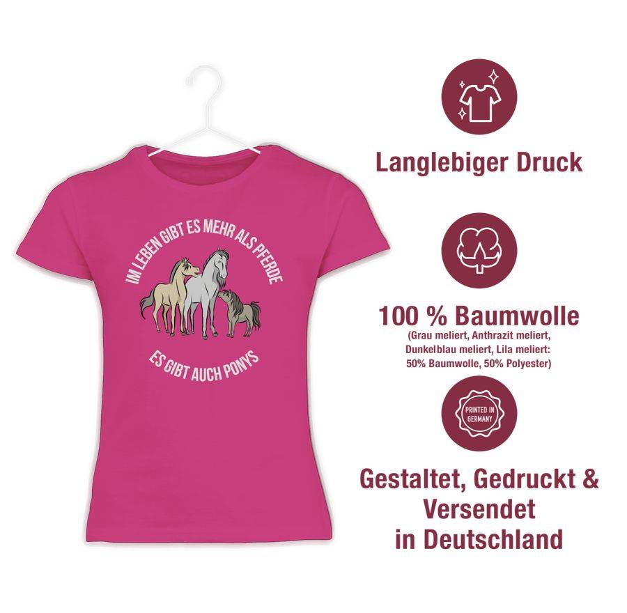 Shirtracer Im Leben Gibt Es Mehr Als Pferde: T-Shirt Rucksack Shirtracer