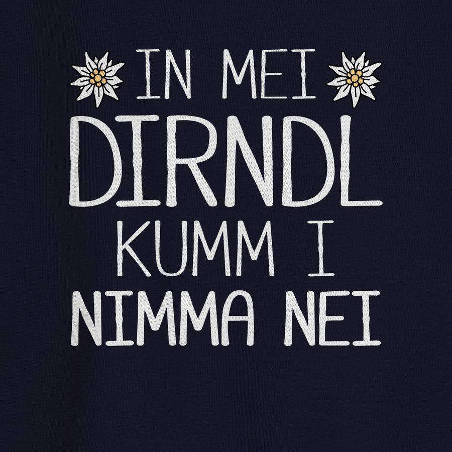 Shirtracer In Mei Dirndl Kumm I Nimma Nei Weiß: Tshirt Rucksack Shirtracer