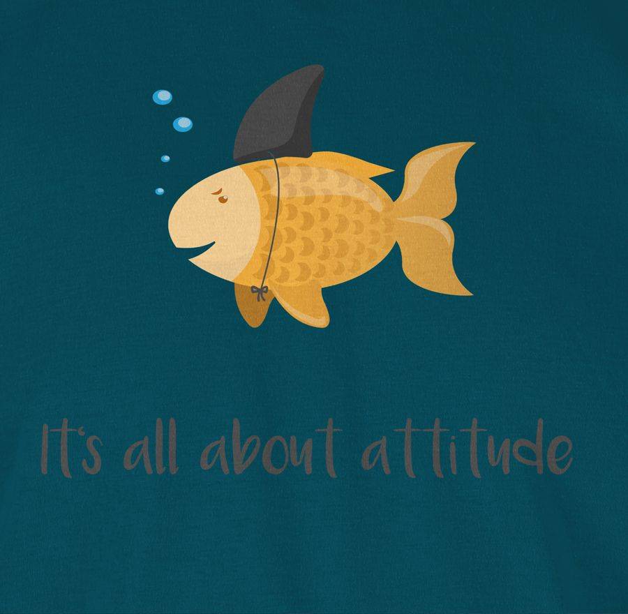 Shirtracer It's All About Attitude: T-Shirt Rucksack Shirtracer