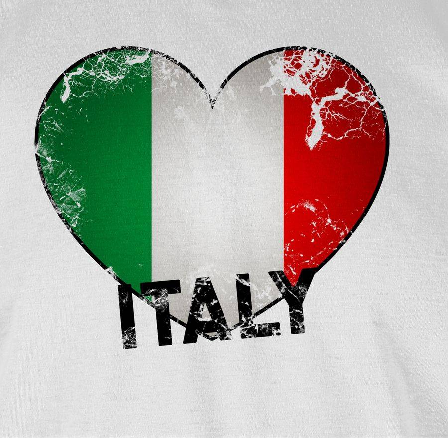 Shirtracer Italien Herz Vintage Shirts & Mehr Shirtracer