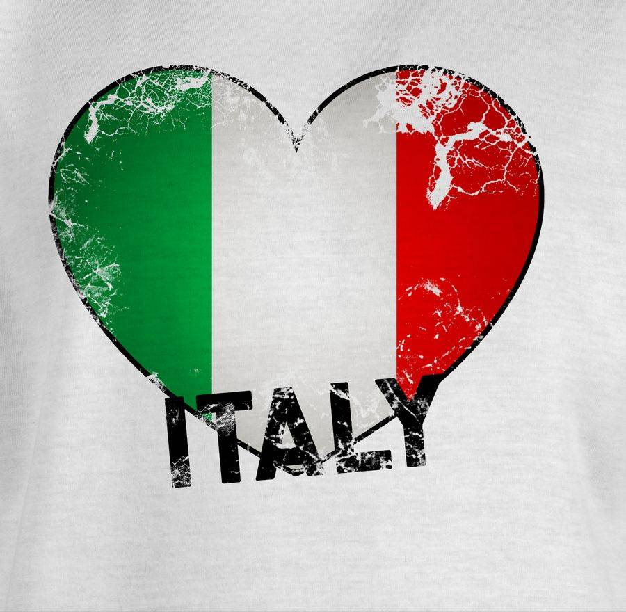 Shirtracer Italien Herz Vintage Shirts & Mehr Shirtracer