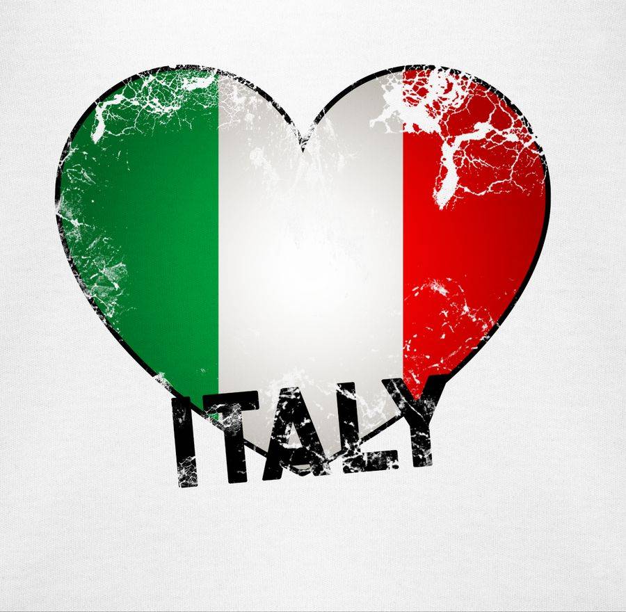 Shirtracer Italien Herz Vintage Shirts & Mehr Shirtracer