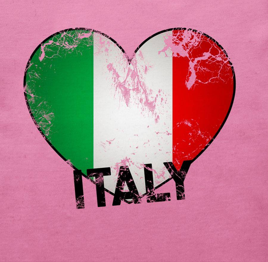 Shirtracer Italien Herz Vintage Shirts & Mehr Shirtracer