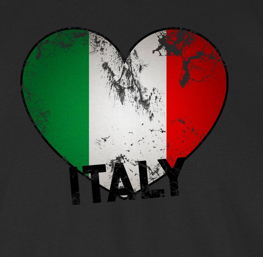 Shirtracer Italien Herz Vintage Shirts & Mehr Shirtracer