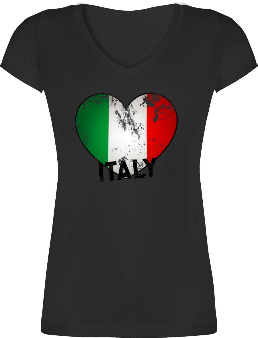 Shirtracer Italien Herz Vintage Shirts & Mehr Shirtracer