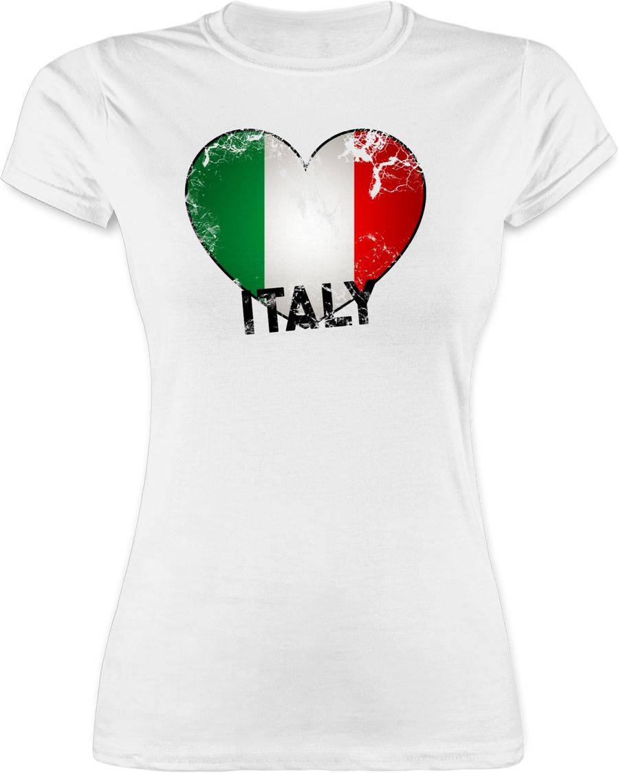 Shirtracer Italien Herz Vintage Shirts & Mehr Shirtracer