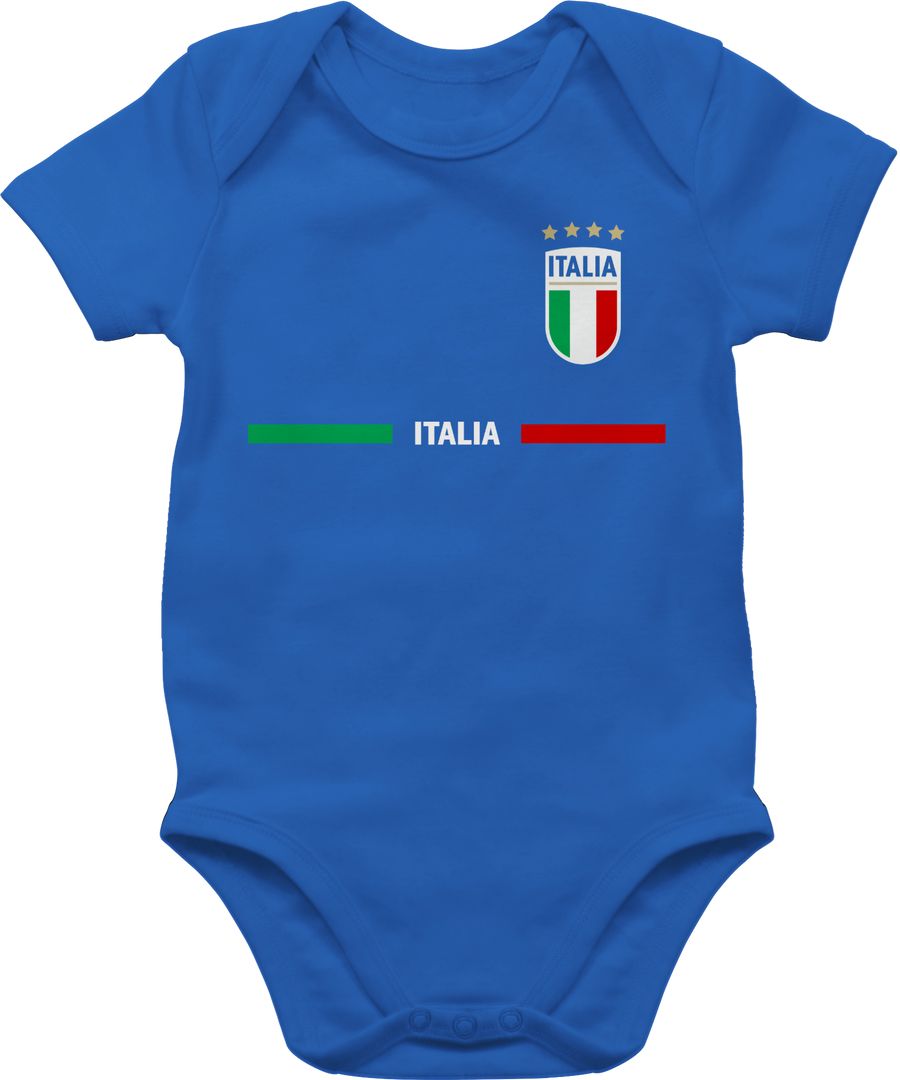 Shirtracer Italien Trikot Wappen Italia mit Stolz Italienisches Fan-Motiv Shirtracer