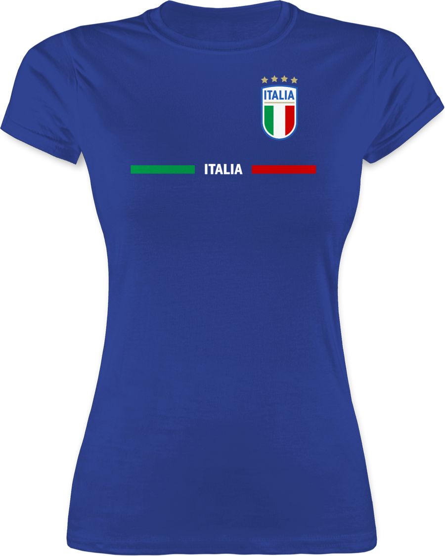 Shirtracer Italien Trikot Wappen Italia mit Stolz Italienisches Fan-Motiv Shirtracer