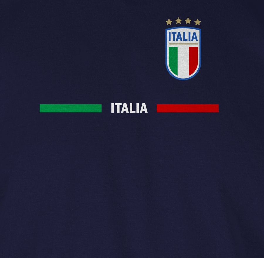 Shirtracer Italien Trikot Wappen Italia Mit Stolz Italienisches Fan-Motiv Shirtracer
