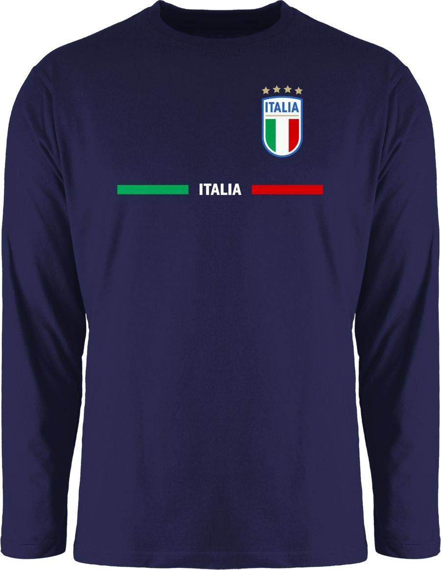 Shirtracer Italien Trikot Wappen Italia mit Stolz Italienisches Fan-Motiv Shirtracer