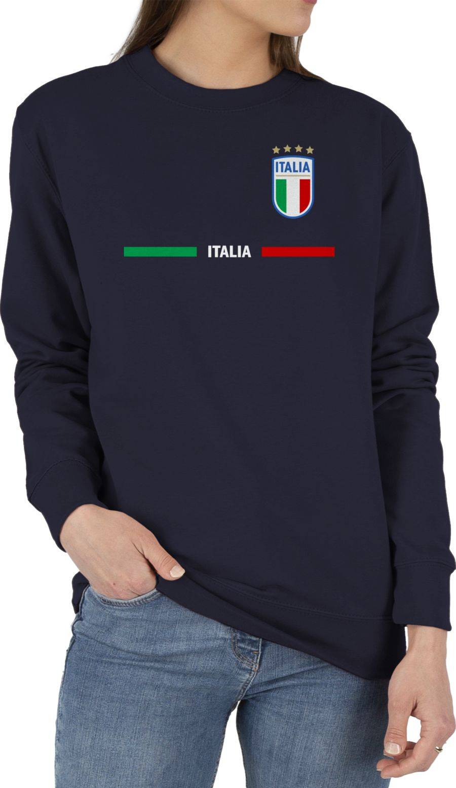 Shirtracer Italien Trikot Wappen Italia Mit Stolz Italienisches Fan-Motiv Shirtracer