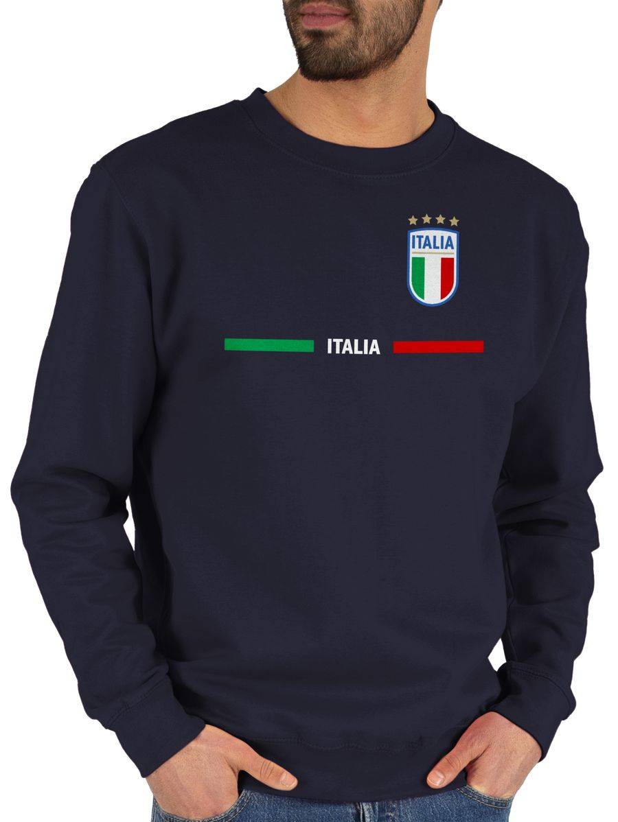 Shirtracer Italien Trikot Wappen Italia mit Stolz Italienisches Fan-Motiv Shirtracer