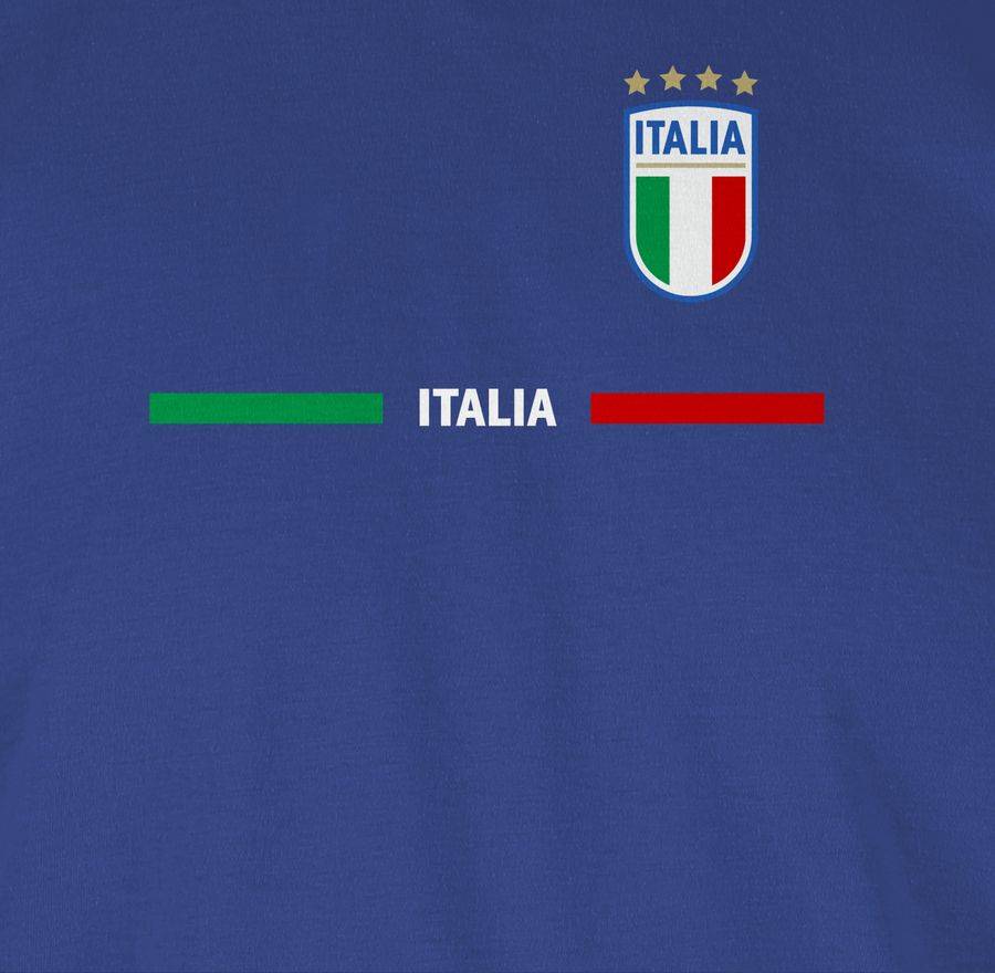 Shirtracer Italien Trikot Wappen Italia Mit Stolz Italienisches Fan-Motiv Shirtracer