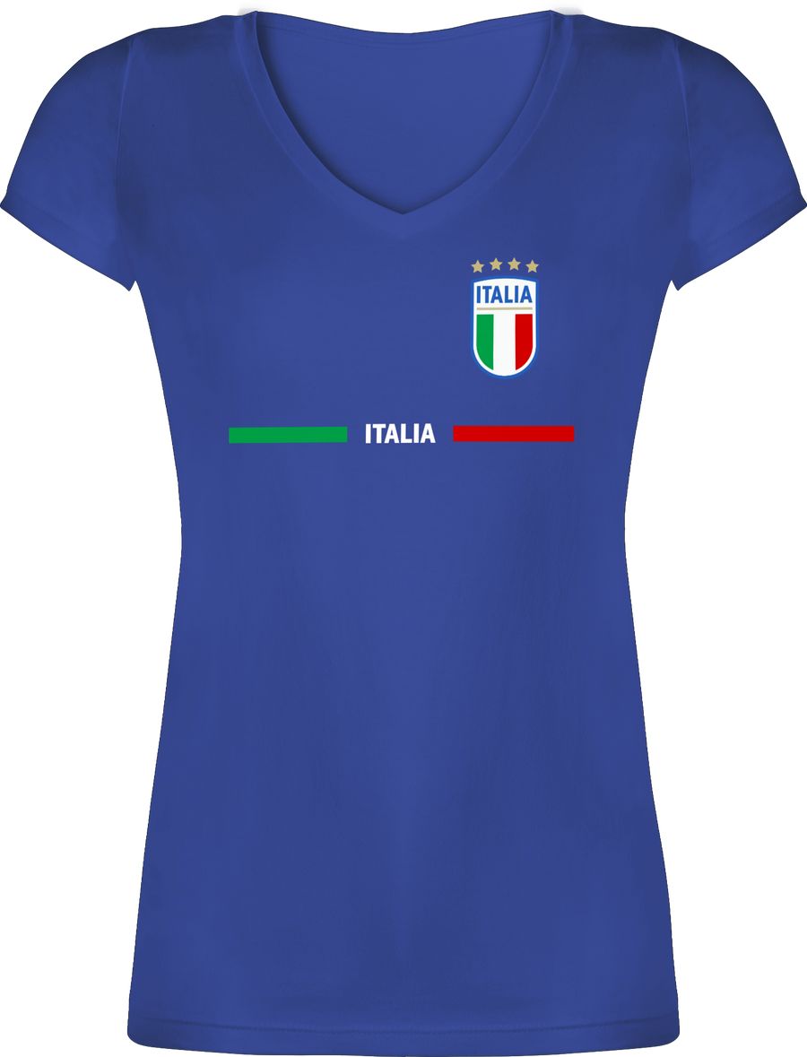 Shirtracer Italien Trikot Wappen Italia mit Stolz Italienisches Fan-Motiv Shirtracer