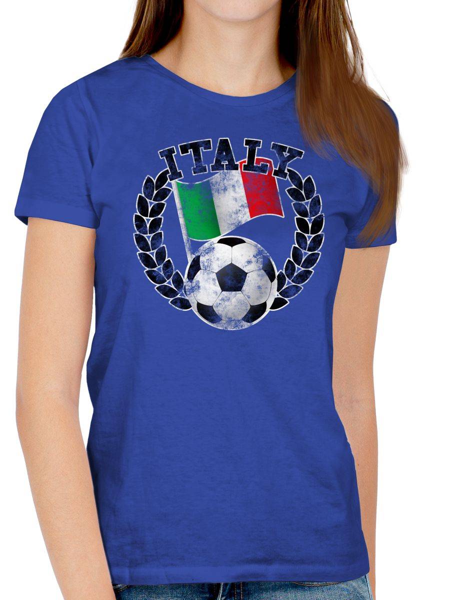 Shirtracer Italy Flagge & Fußball Vintage Shirts & Mehr Shirtracer