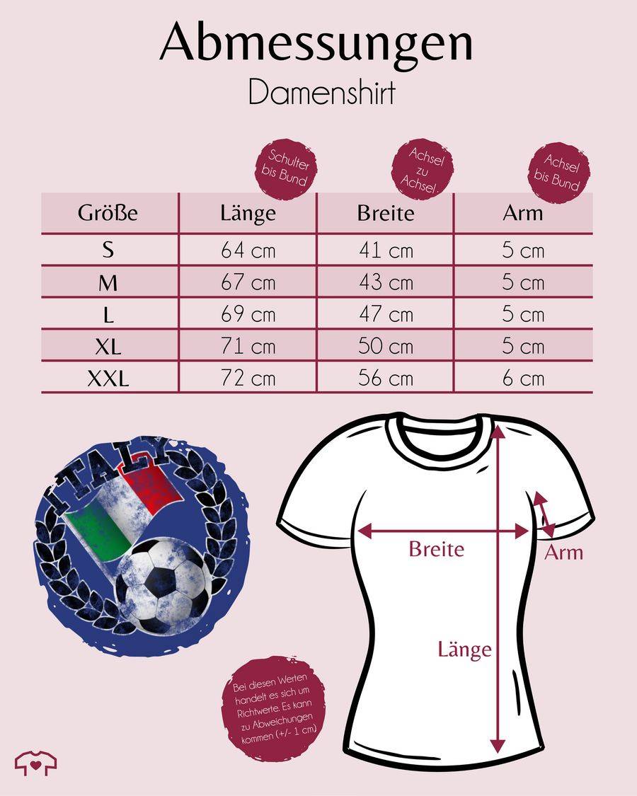 Shirtracer Italy Flagge & Fußball Vintage Shirts & Mehr Shirtracer