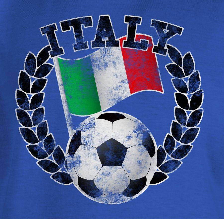 Shirtracer Italy Flagge & Fußball Vintage Shirts & Mehr Shirtracer