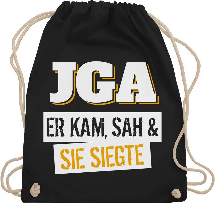 Shirtracer JGA Er kam, sah & sie siegte Shirts & Mehr Shirtracer
