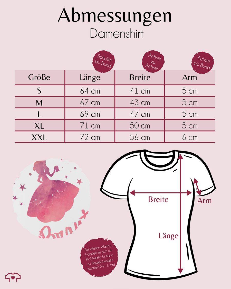Shirtracer JGA Prinzessin - Braut Shirts & Mehr Shirtracer