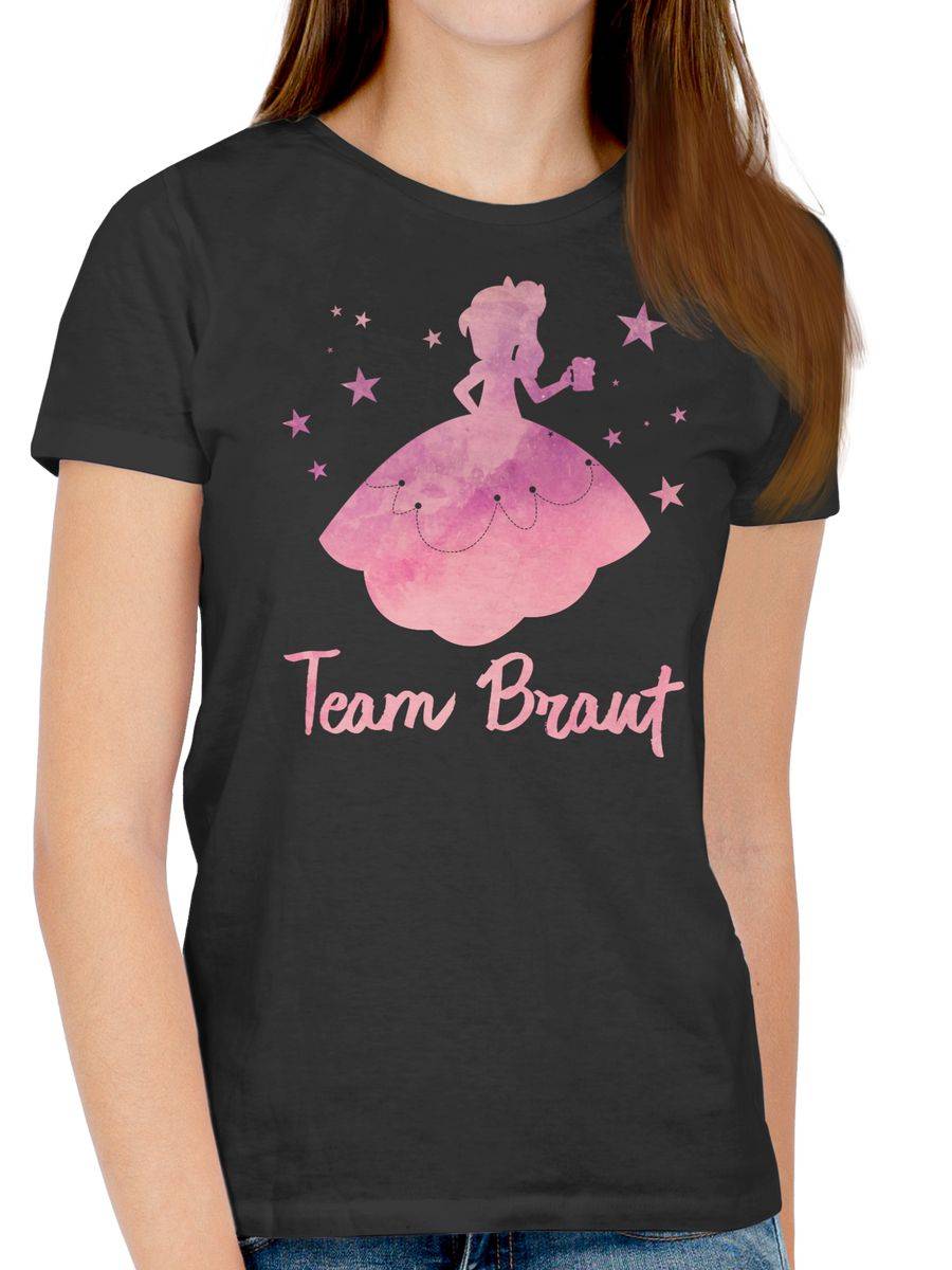 Shirtracer JGA Prinzessin - Team Braut Shirts & Mehr Shirtracer