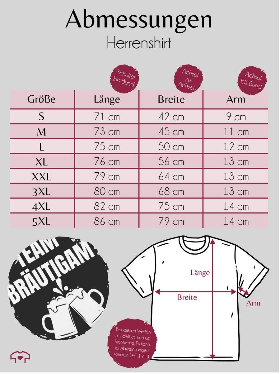 Shirtracer JGA Team Bräutigam Weiß: T-Shirt Gym Bag Shirtracer