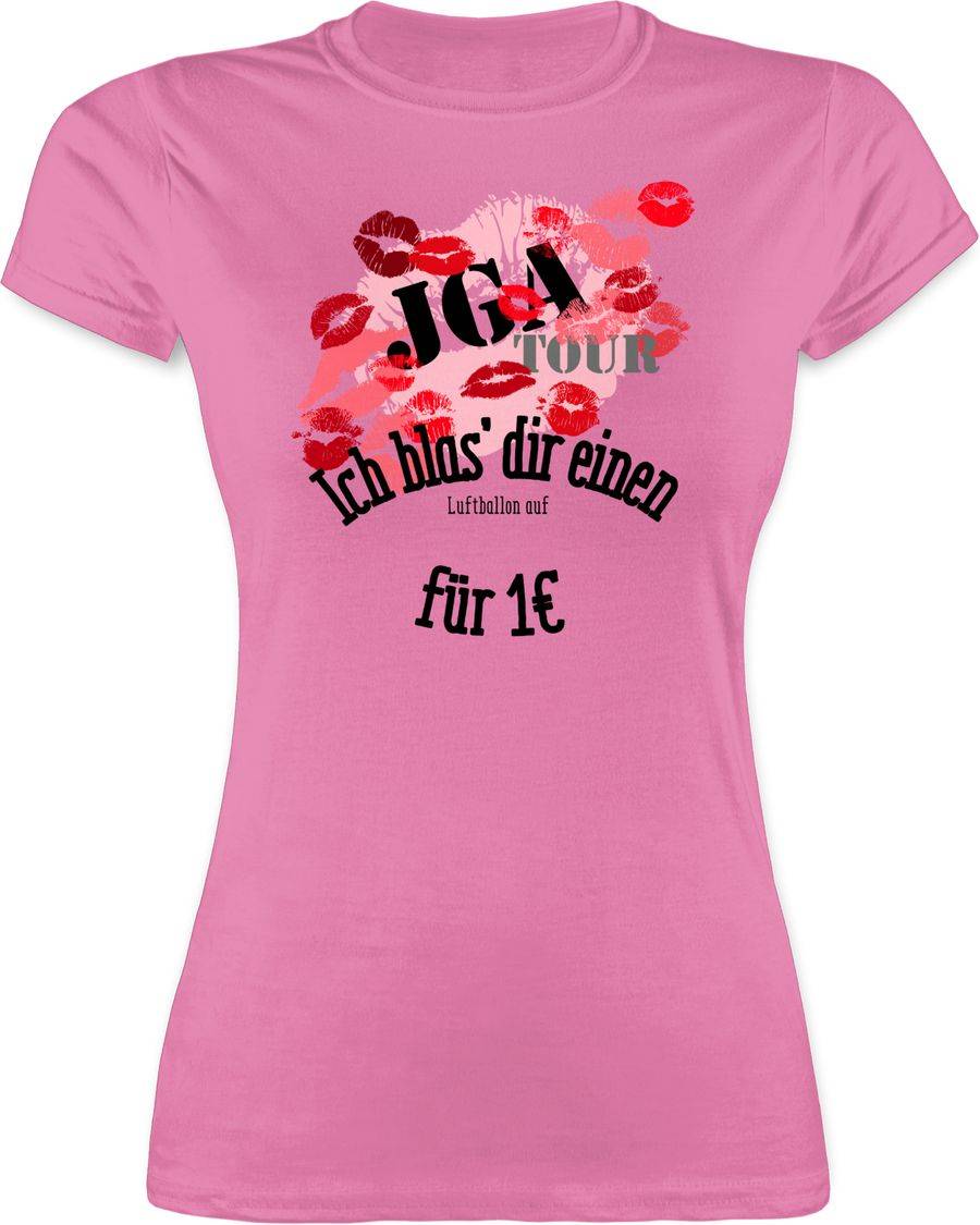 Shirtracer JGA Tour - Ich blas dir einen Luftballon auf Shirts & Mehr Shirtracer