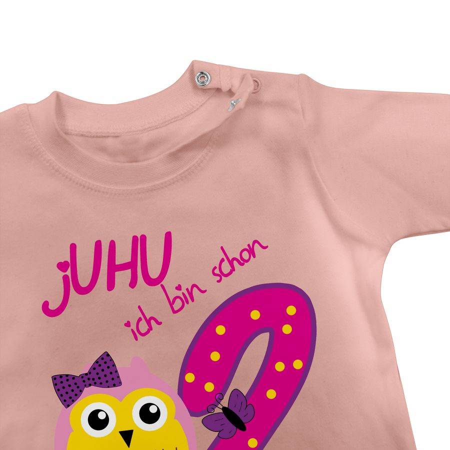 Shirtracer JUHU Ich Bin Schon Zwei Shirts & Mehr Shirtracer