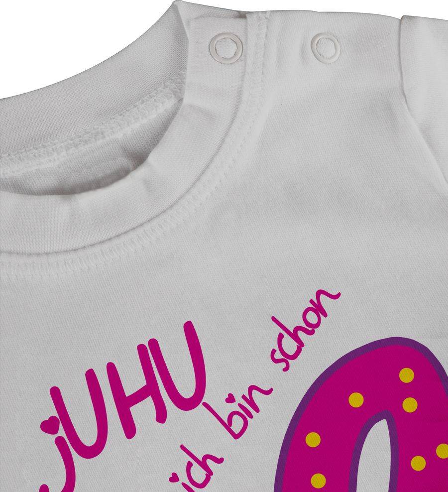 Shirtracer JUHU Ich Bin Schon Zwei Shirts & Mehr Shirtracer