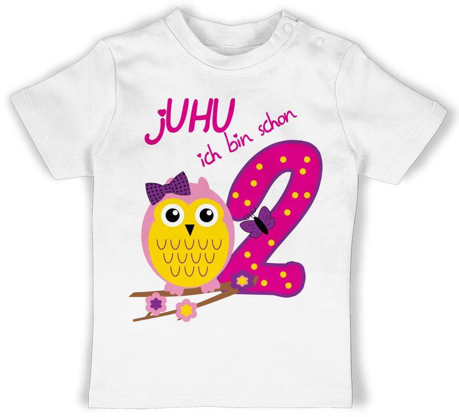 Shirtracer jUHU ich bin schon zwei Shirts & Mehr Shirtracer