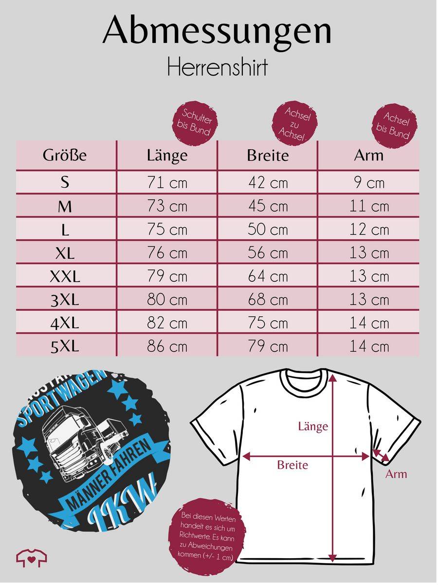 Shirtracer Jungs Fahren Sportwagen Echte Männer LKW Shirts & Mehr Shirtracer