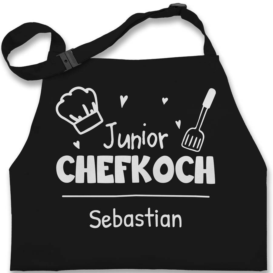 Shirtracer Junior Chefkoch Mit Name - Wunschnamen: Tshirt Rucksack Shirtracer