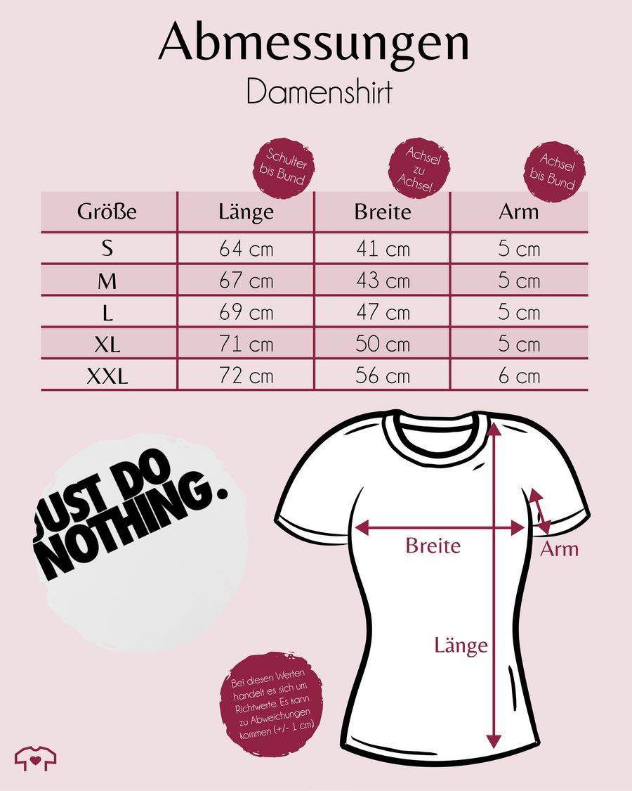 Shirtracer Just Do Nothing.: Tshirt Turnbeutel Shirtracer