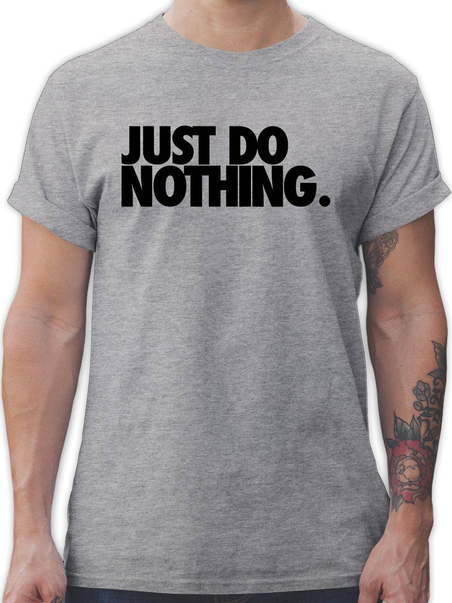 Shirtracer Just do nothing.: Tshirt Turnbeutel Shirtracer