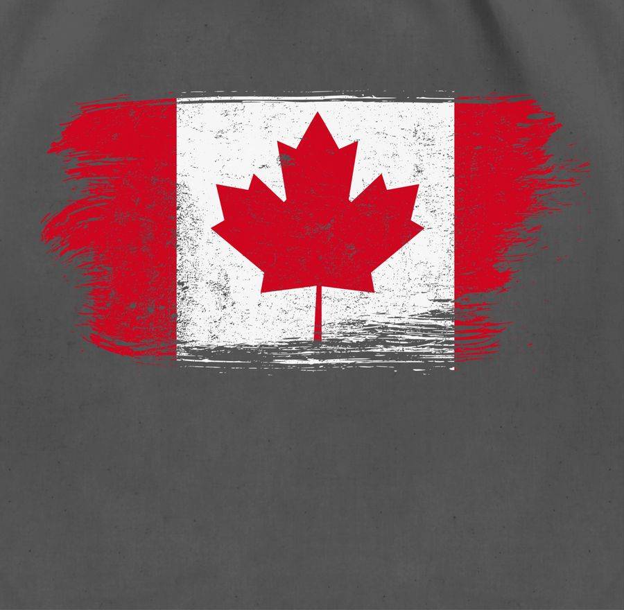 Shirtracer Kanada Vintage: Tshirt Turnbeutel Shirtracer