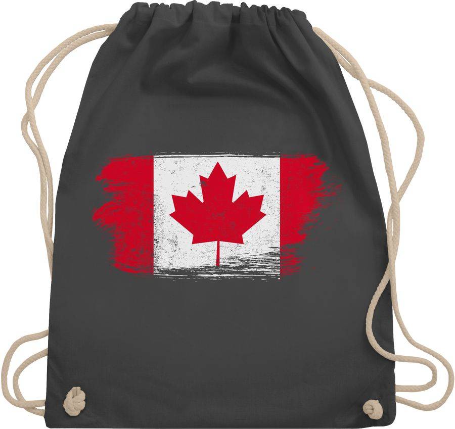 Shirtracer Kanada Vintage: Tshirt Turnbeutel Shirtracer