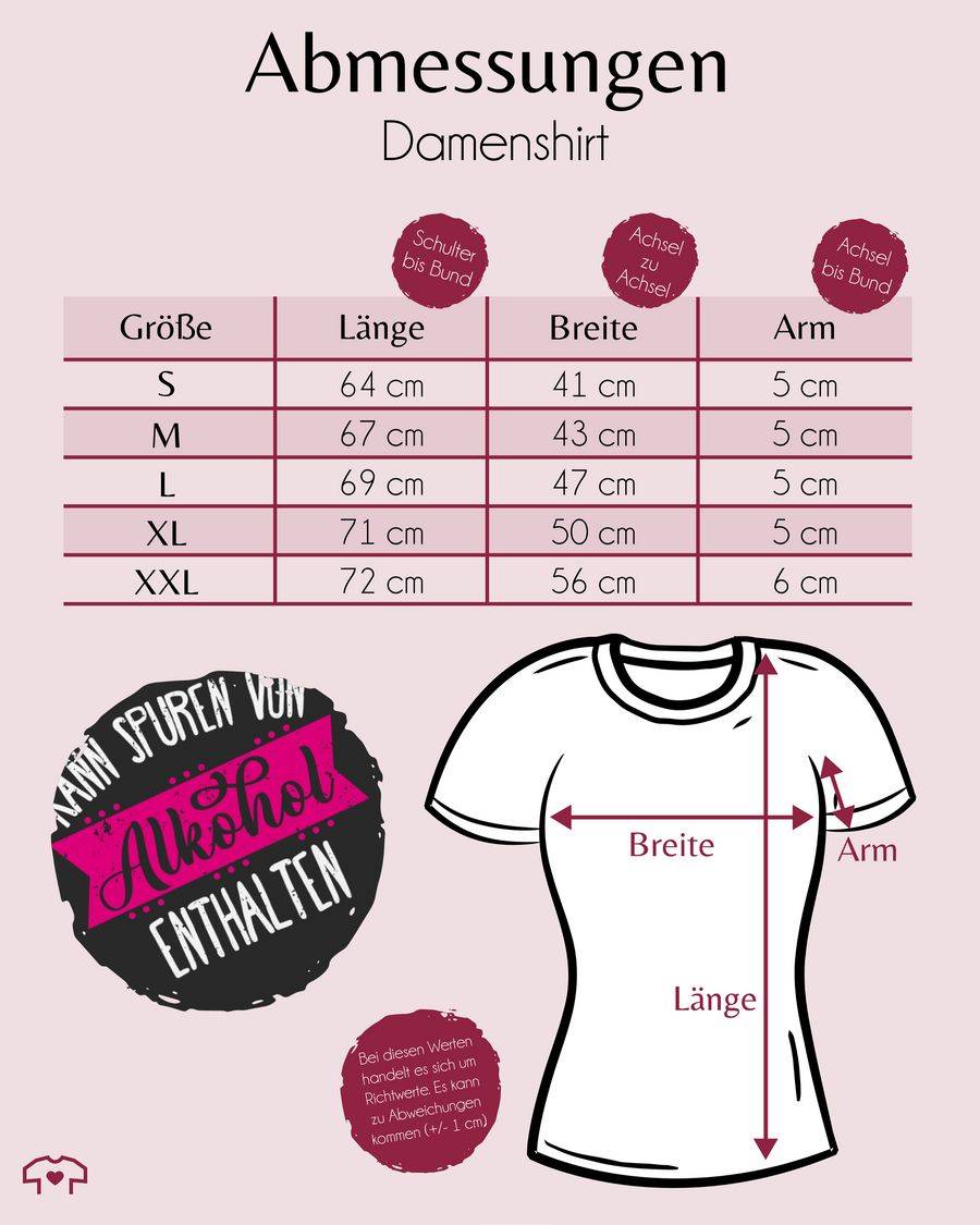 Shirtracer Kann Spuren Von Alkohol Enthalten - Vintage Weiß/fuchsia: Tshirt Rucksack Shirtracer