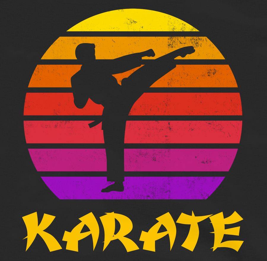 Shirtracer Karate Retro Sonne Shirts & Mehr Shirtracer