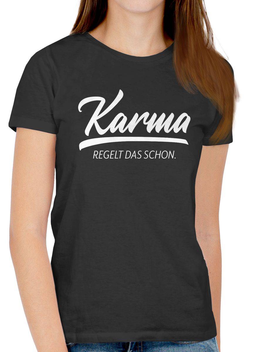 Shirtracer Karma - Regelt Das Schon Shirts & Mehr Shirtracer