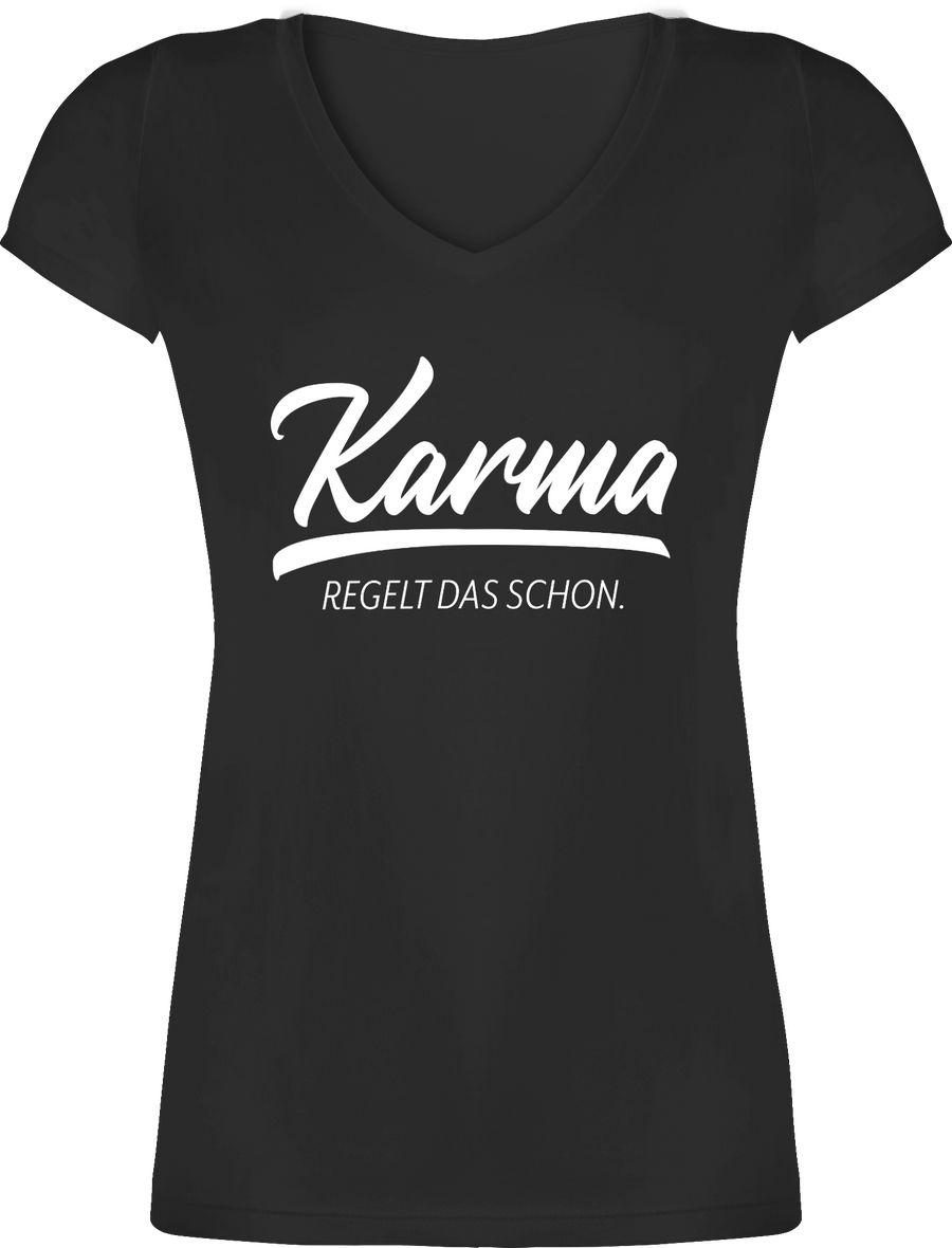 Shirtracer Karma - regelt das schon Shirts & Mehr Shirtracer