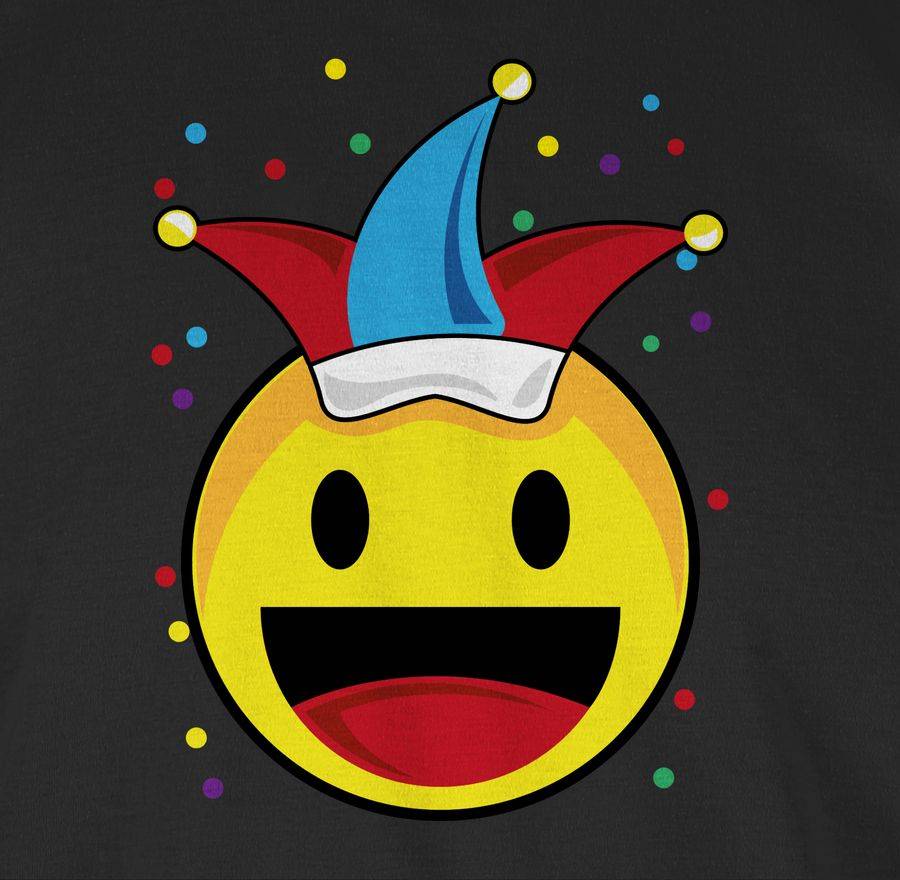 Shirtracer Karneval Emoticon Konfetti Shirts & Mehr Shirtracer